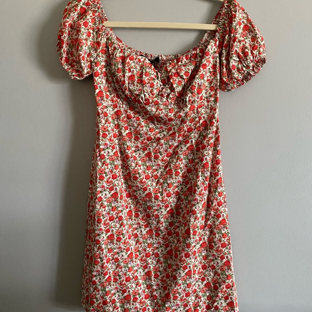 Off the shoulder dress